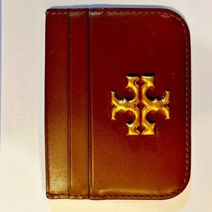 Tory Burch - Eleanor Card Case - Moose brown - like new